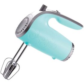 Brentwood HM-48BL Lightweight 5-Speed 150-Watt Electric Hand Mixer (Blue)