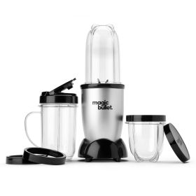 Magic Bullet 11 Piece Personal Blender MBR-1101 - Silver / Black