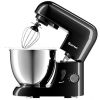 4.3 Qt 550 W Tilt-Head Stainless Steel Bowl Electric Food Stand Mixer-Black