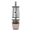 Portable Electric Coffee Grinder with 5 Precise Grind Settings USB Charging Automatic Coffee Bean Grinder Mill Silver