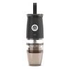 Portable Electric Coffee Grinder with 5 Precise Grind Settings USB Charging Automatic Coffee Bean Grinder Mill Silver