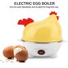 Electric Egg Cooker Boiler 7 Cavities Cute Chicken Shape Non Stick Auto-off Egg Steamer EU plug