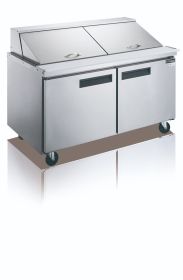 DSP48-18M-S2  Commercial Salad prep tablel Refrigerator made by stainless steel