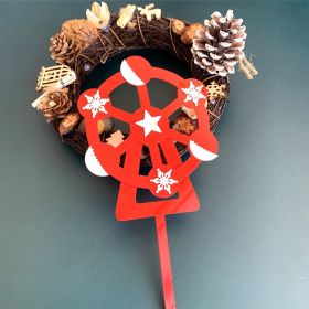 Bake Cake Decorations For Christmas (Option: 953red)